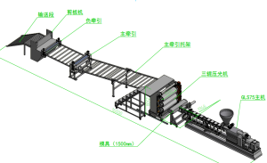 PBAT/秸稈粉片材生產(chǎn)線(xiàn)_PBAT木粉片材生產(chǎn)線(xiàn)_佳德塑機(jī)
